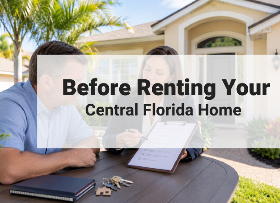 What to Do Before Renting Out Your House in Central Florida