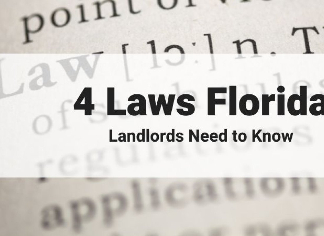 Key Florida Landlord Laws Every Owner Should Know
